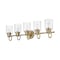 Z-Lite Kinsley 5 Light Vanity, Heirloom Gold And Clear Seeded 340-5V-HG - alternate 5